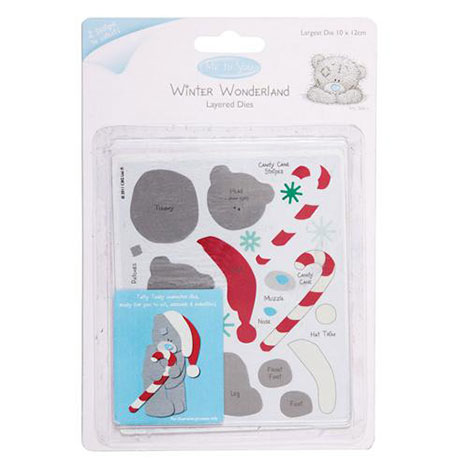 Candy Cane Me to You Bear Layered Dies (Pack of 2) £8.10